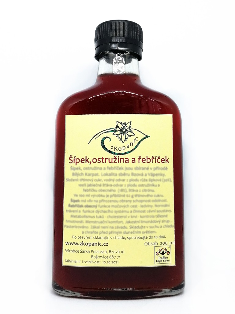 Šípek, ostružina a řebříček