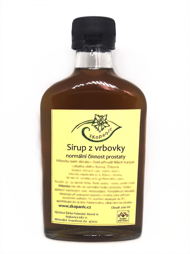 Sirup z vrbovky
