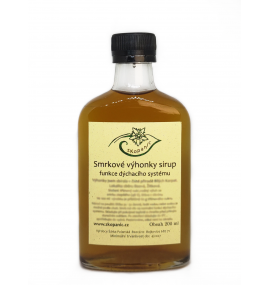 Smrkové výhonky sirup