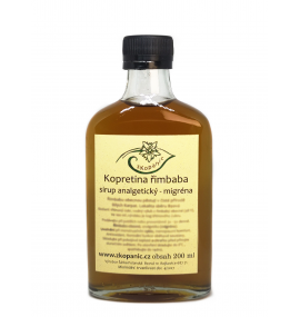 Kopretina řimbaba sirup