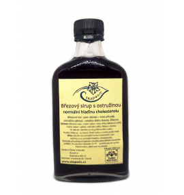 Březový sirup s ostružinou
