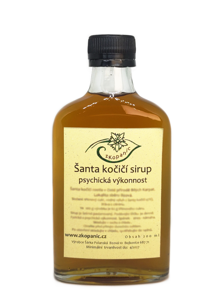 Šanta kočičí sirup