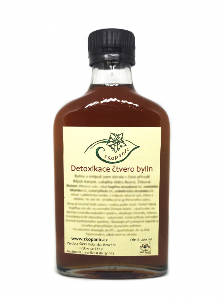 Detoxikace čtvero bylin