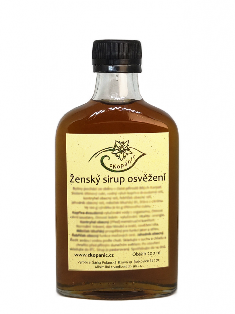 Ženský sirup osvěžení